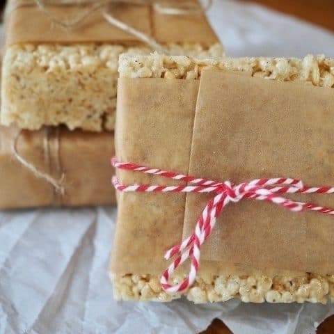 Brown Butter Rice Crispy Treats The Fresh Cooky