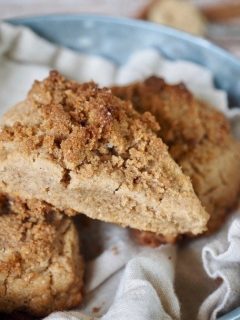 Cinnamon Crunch Scones • The Fresh Cooky