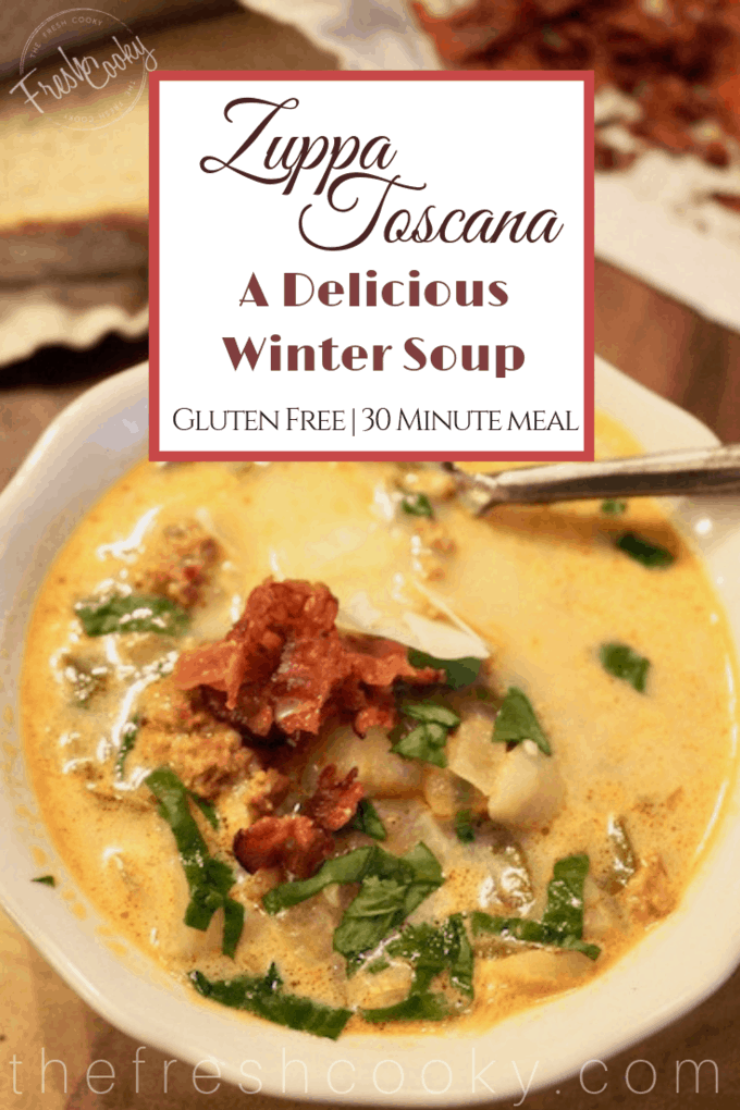 Zuppa Toscana Soup {Tuscan Soup} • The Fresh Cooky