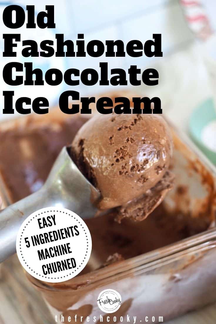 Homemade Chocolate Ice Cream Without Eggs - Cooking With Carlee