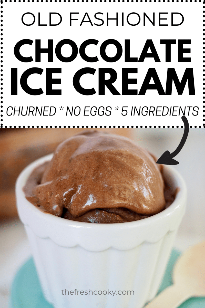 Homemade Chocolate Ice Cream - Cooking Classy