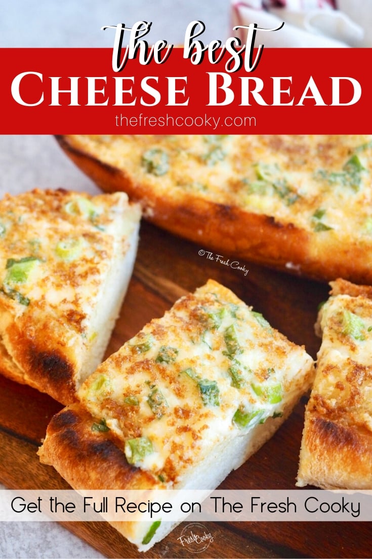 The Best Cheesy Bread Spread (aka Liz Bread) • The Fresh Cooky
