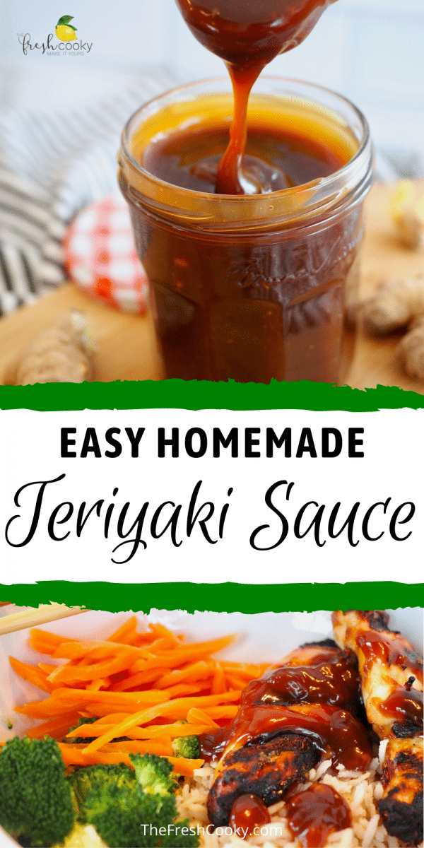 Easy Homemade Honey Teriyaki Sauce Recipe • The Fresh Cooky
