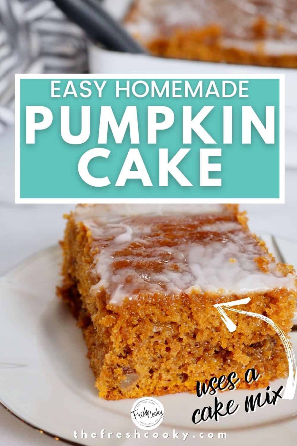 Easy Pumpkin Spice Coffee Cake • The Fresh Cooky