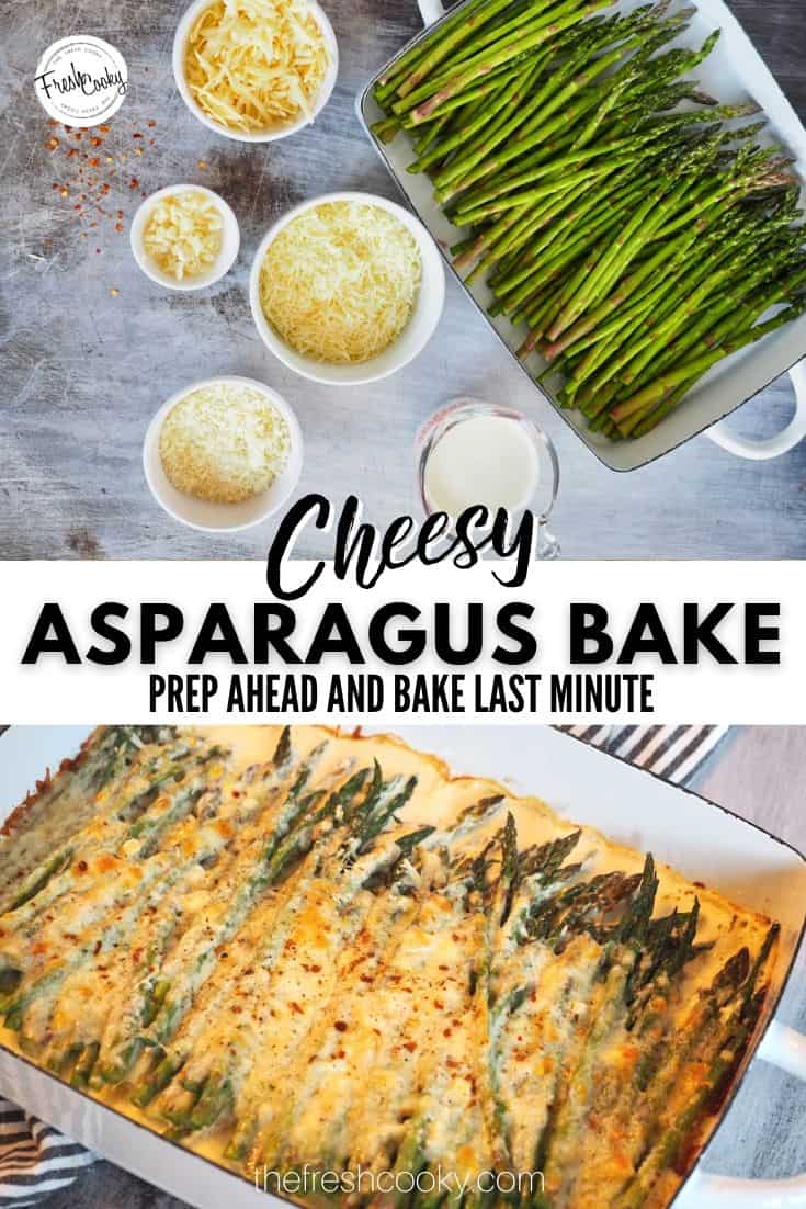 Best Cheesy Asparagus Bake {No Fail!} • The Fresh Cooky