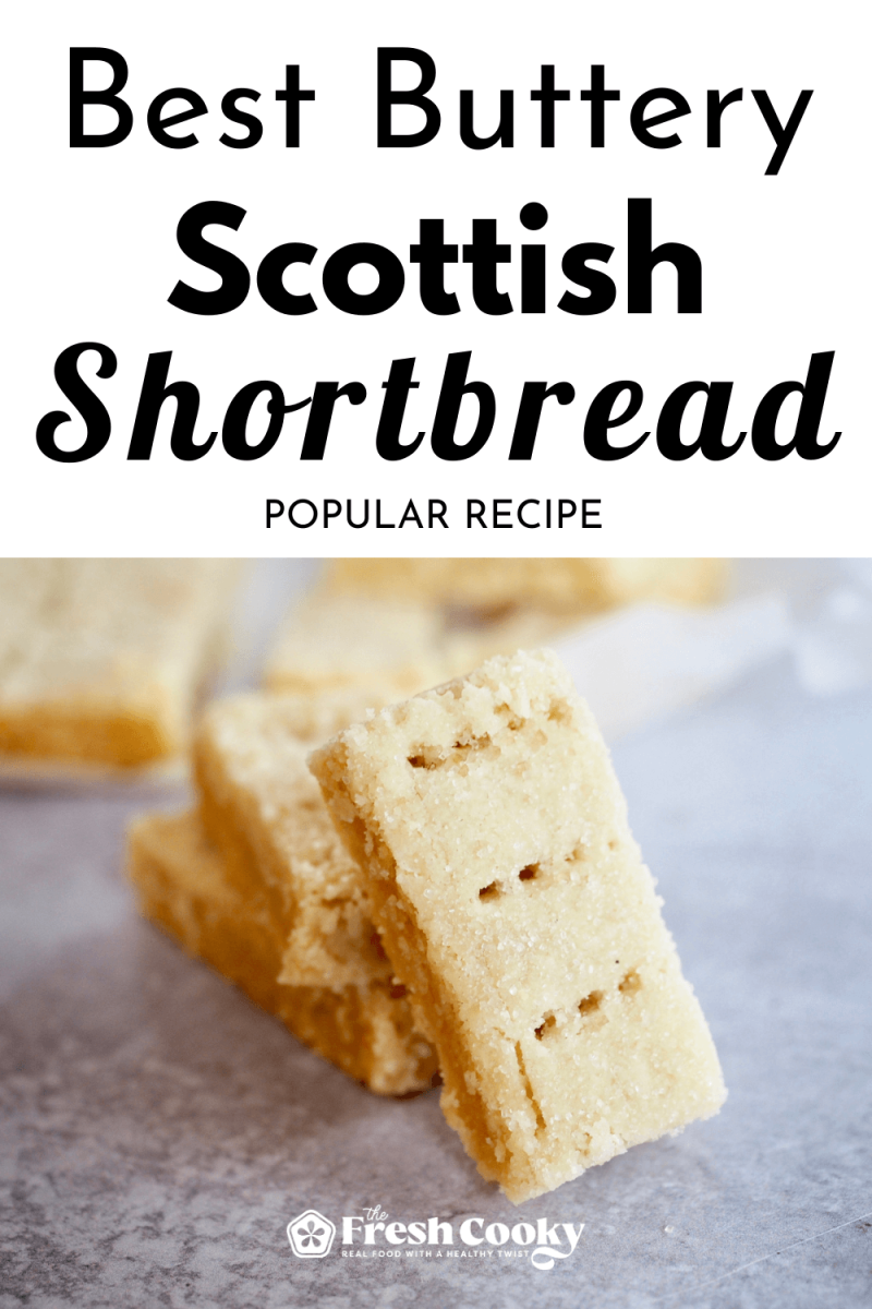 Scottish Shortbread (1-2-3 Shortbread) on