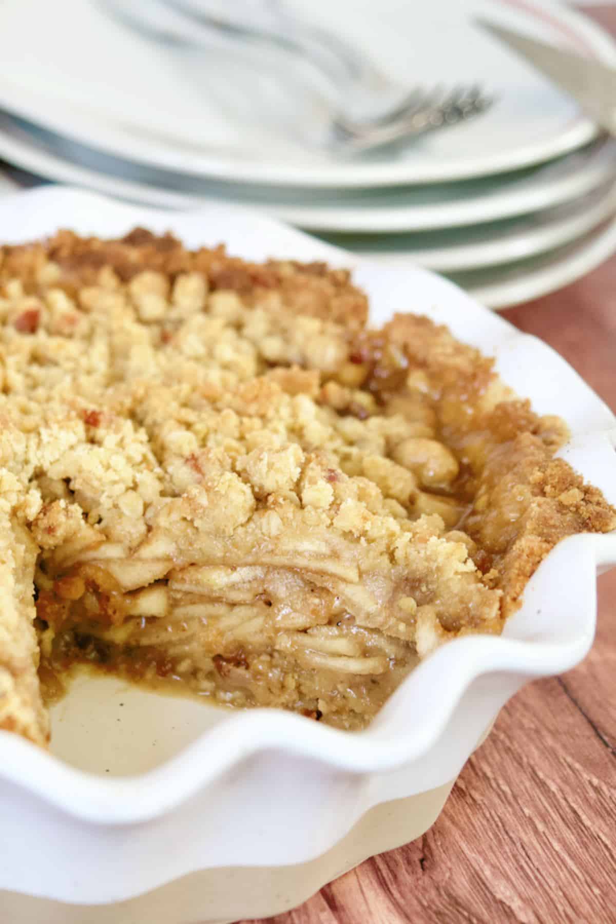 Apple Crumble (for Two) - Amy's Nutrition Kitchen