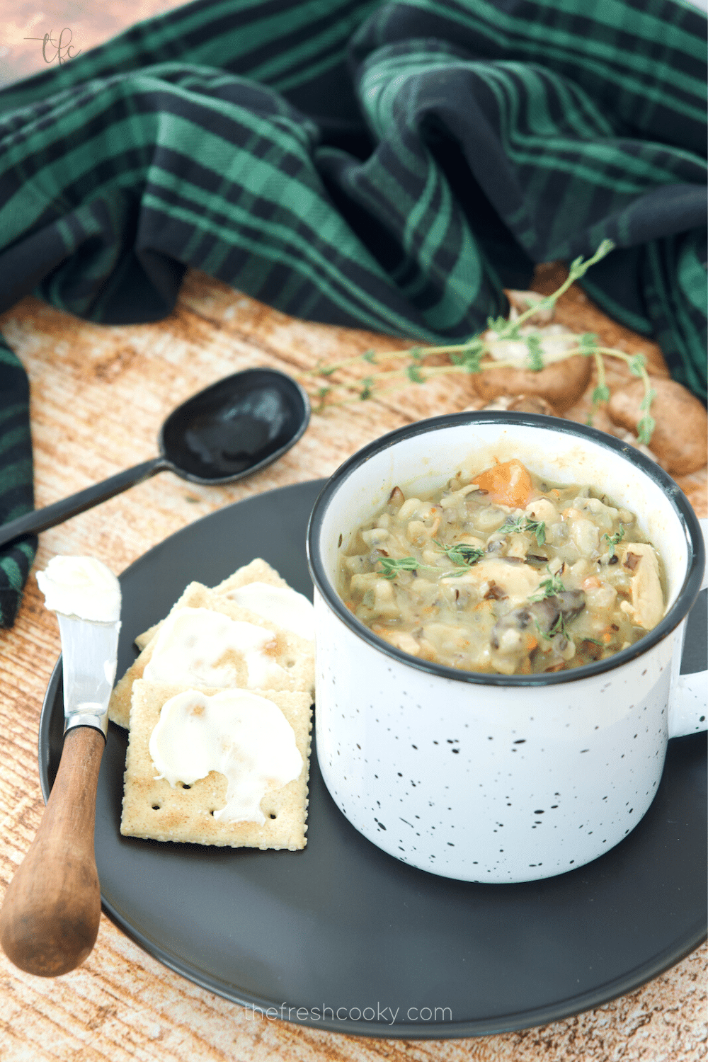Instant Pot Panera Bread Chicken Wild Rice Soup - 365 Days of Slow Cooking  and Pressure Cooking