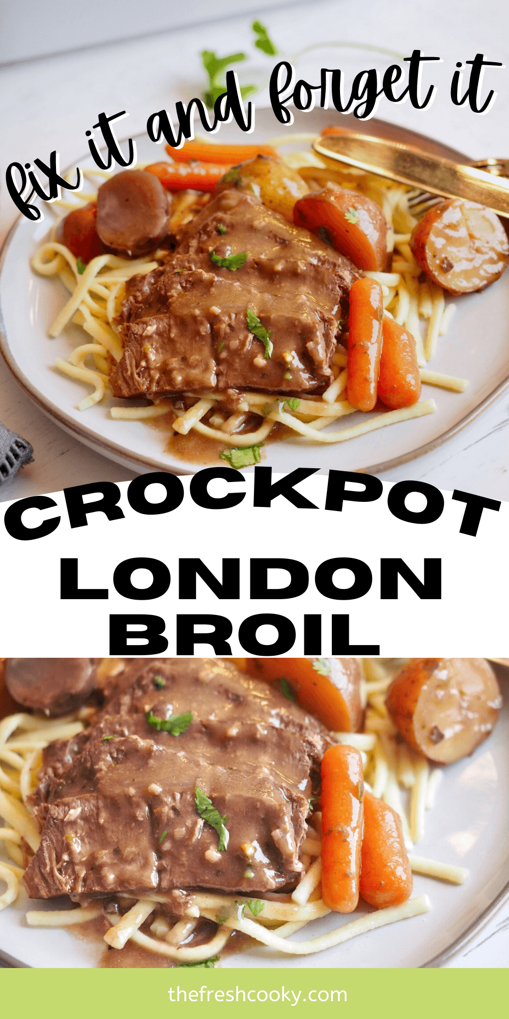 Crockpot London Broil • The Fresh Cooky