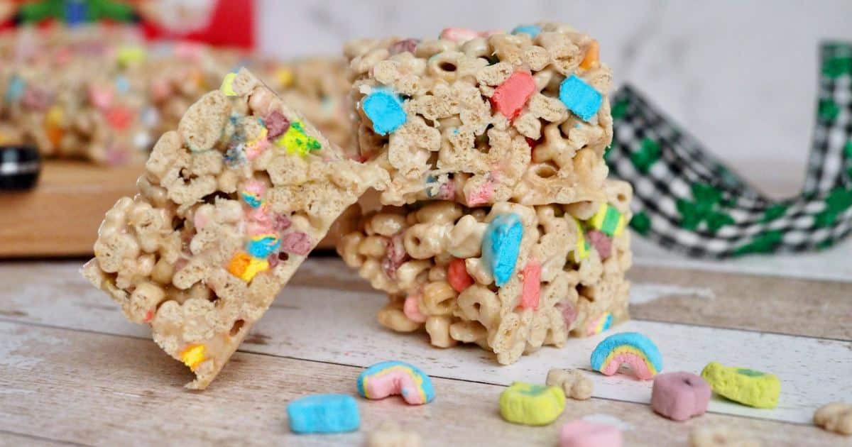 Lucky Charms Rice Krispie Treats