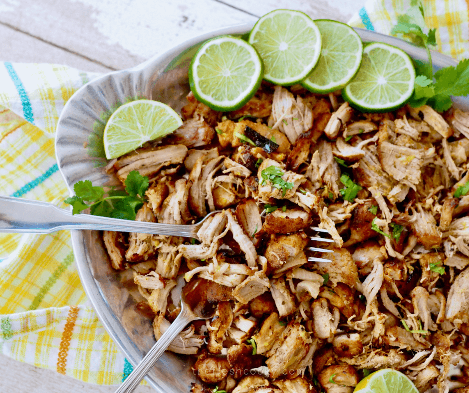 Easy Instant Pot Carnitas (Crockpot + Oven) • The Fresh Cooky