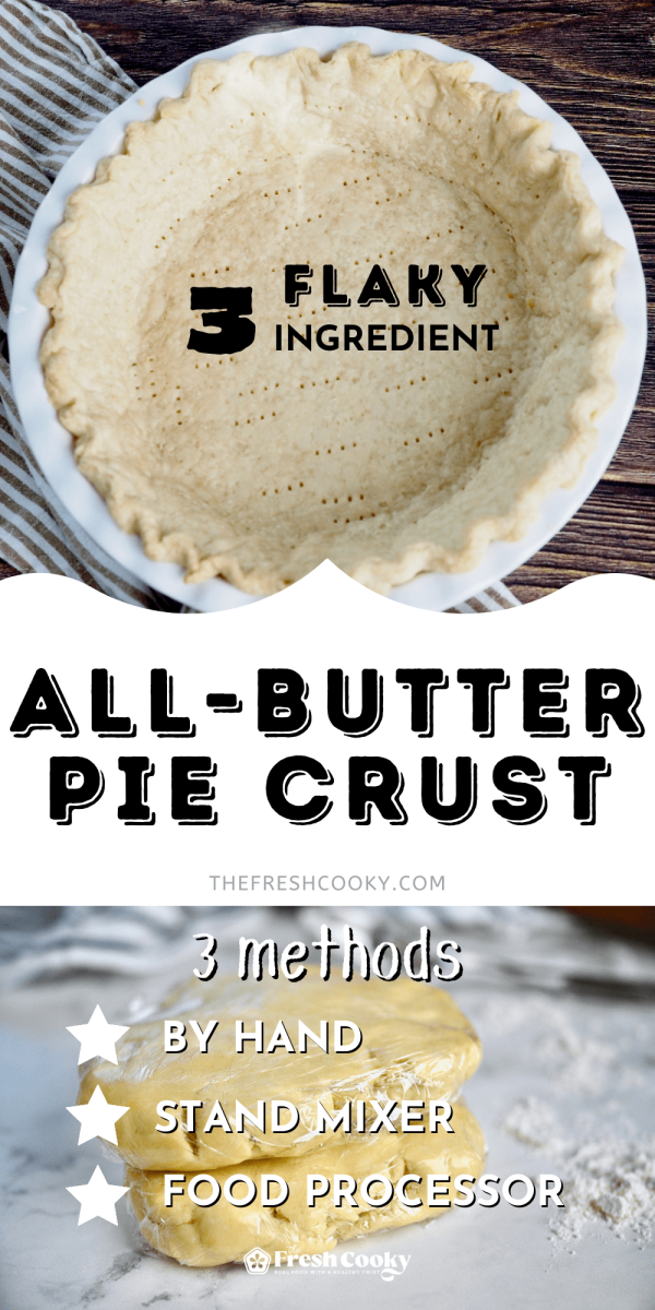 How to make pie crust in your stand mixer