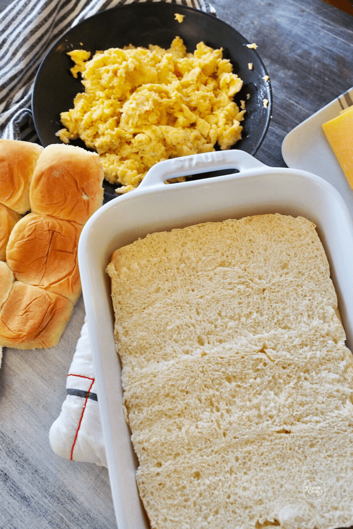 Easy Breakfast Sandwich Recipe  Breakfast sliders • The Fresh Cooky