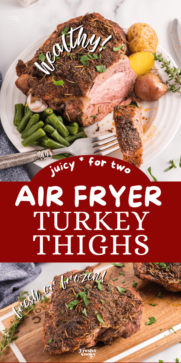 Air Fryer Turkey Quarter Recipe » Homemade Heather