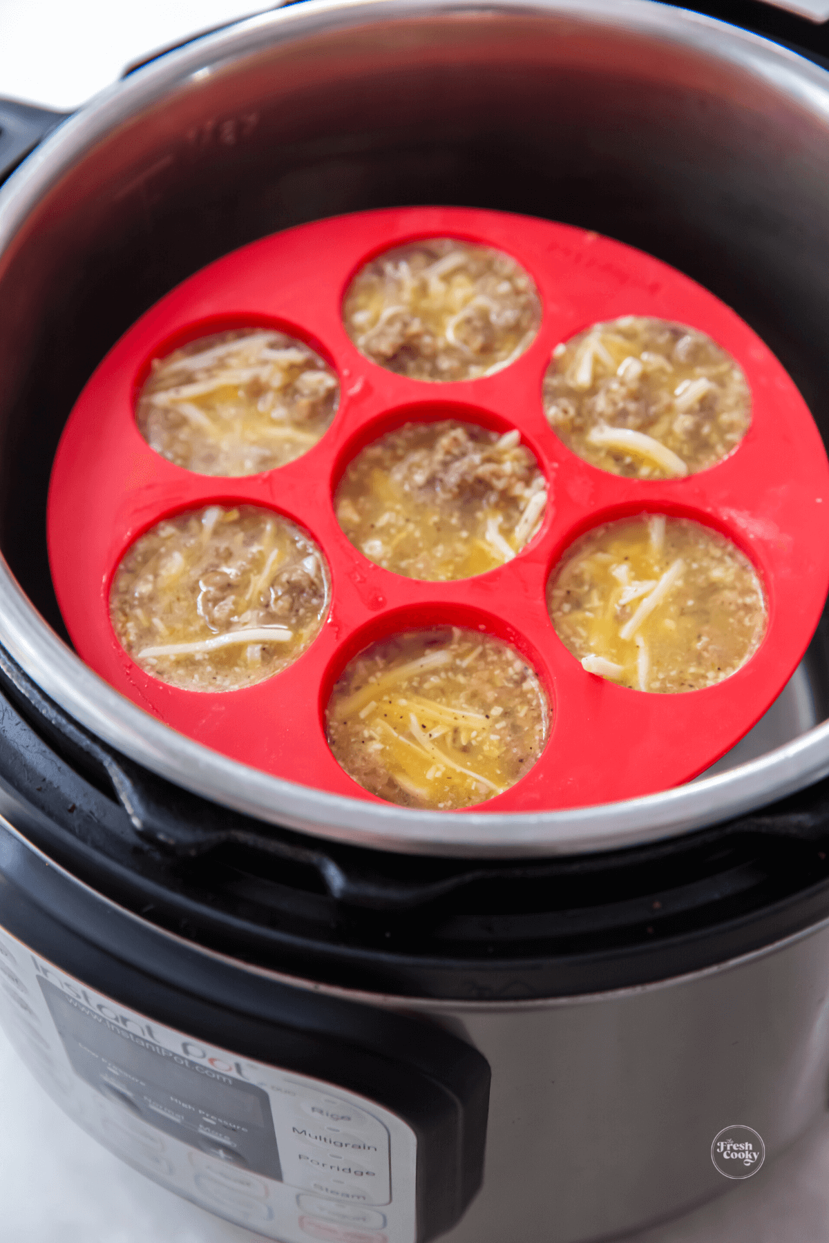 Egg Bites Silicone Mold For Instant Pot Pressure Cooker