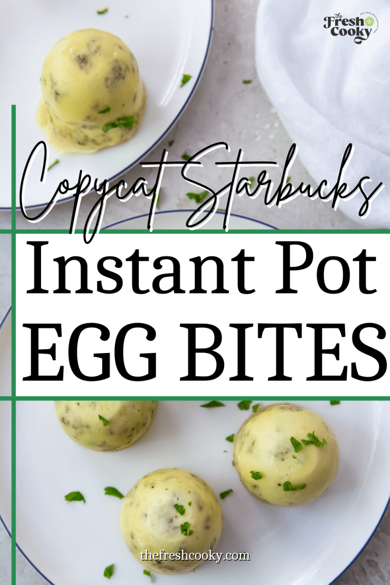 Instant Pot Sous Vide Egg Bites (Starbucks Copycat)