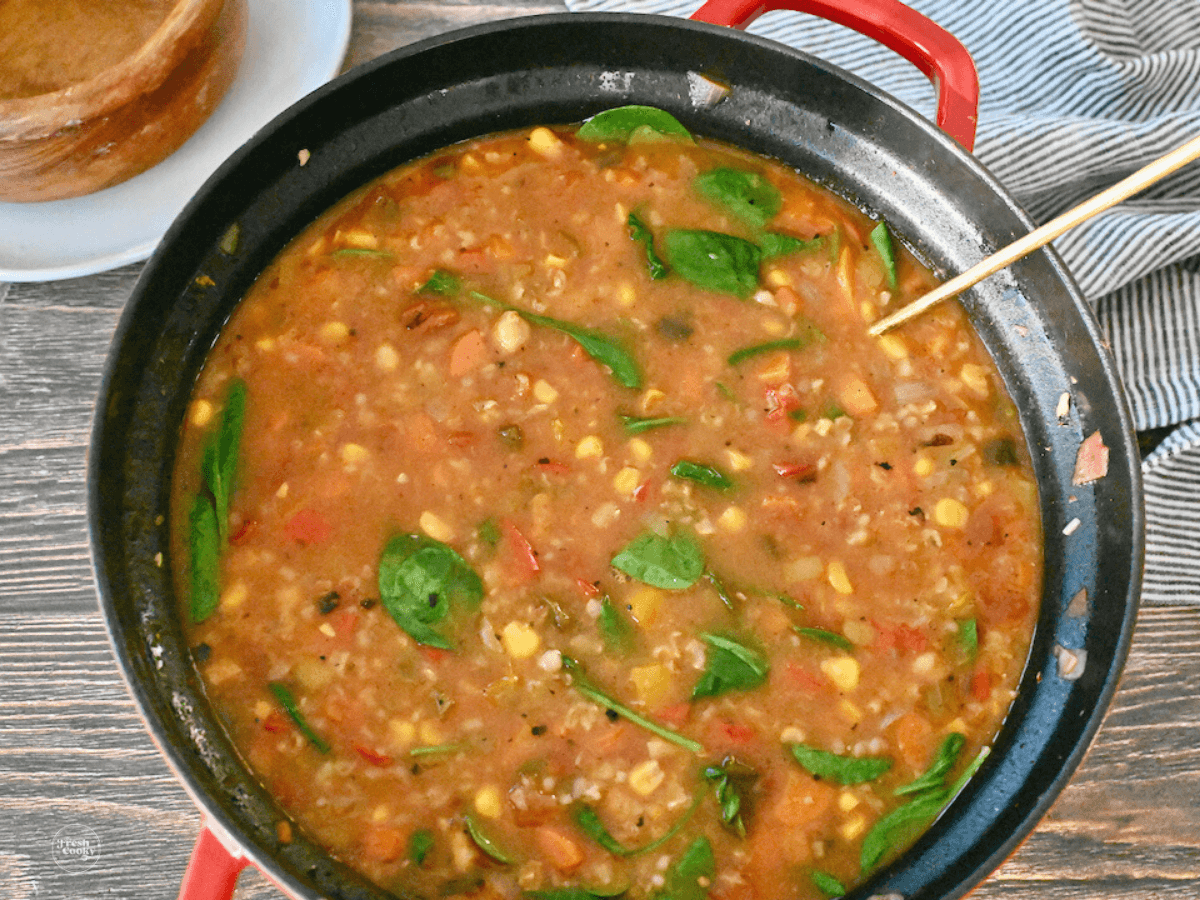 Panera Bread 10 Vegetable Soup Recipe (copycat)