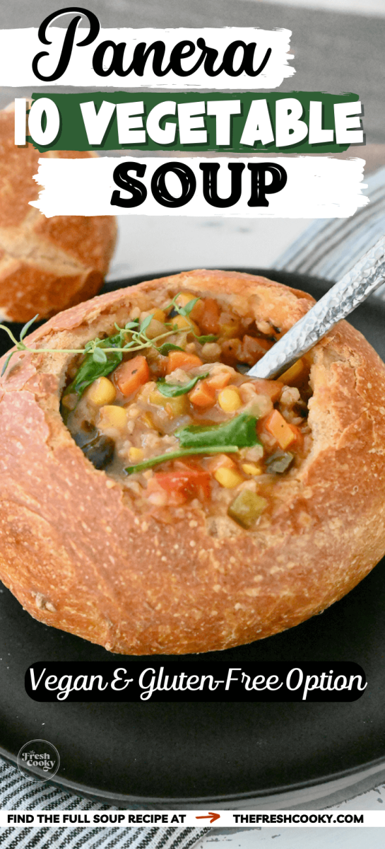 Panera Bread Ten Vegetable Soup