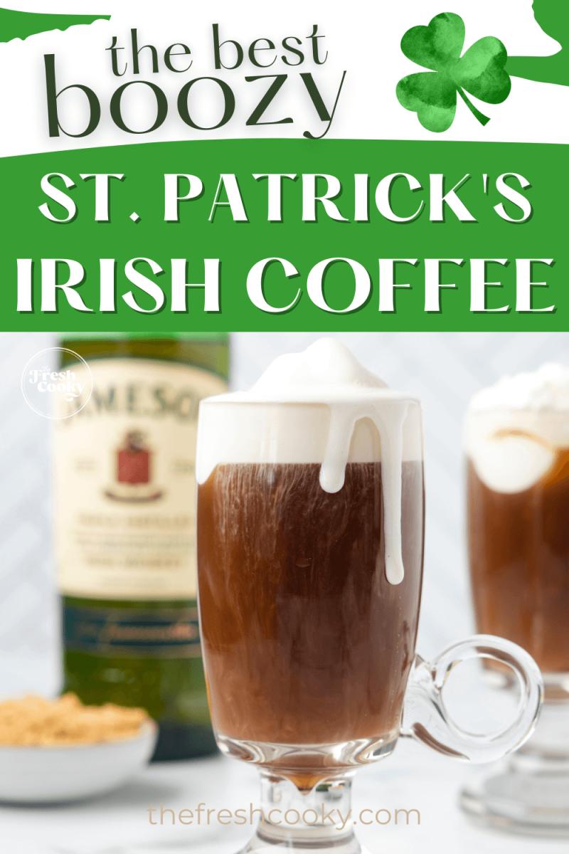 Irish Coffee Glasses - Recipe