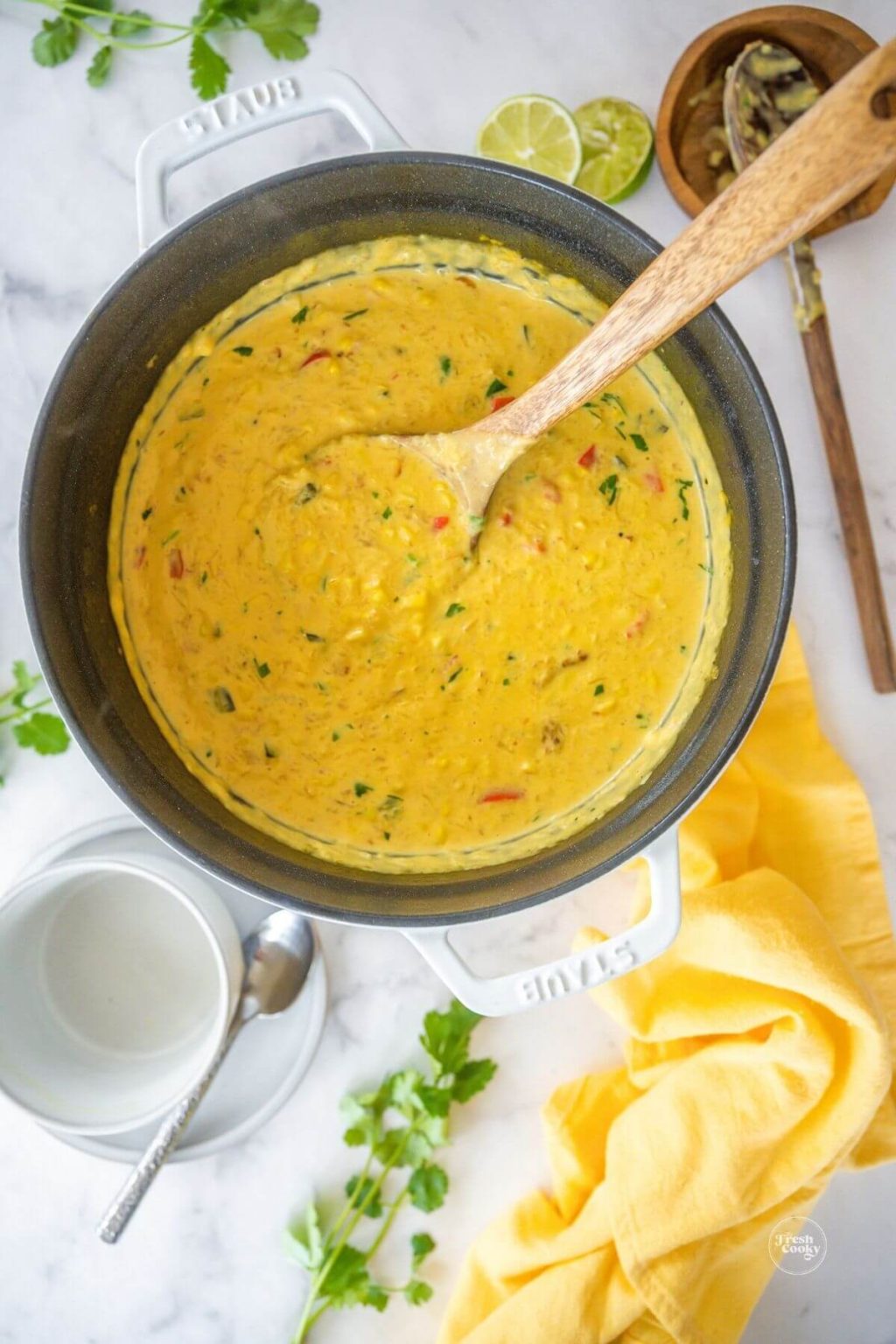 Summer Corn Chowder Recipe (Copycat Panera Bread) • The Fresh Cooky