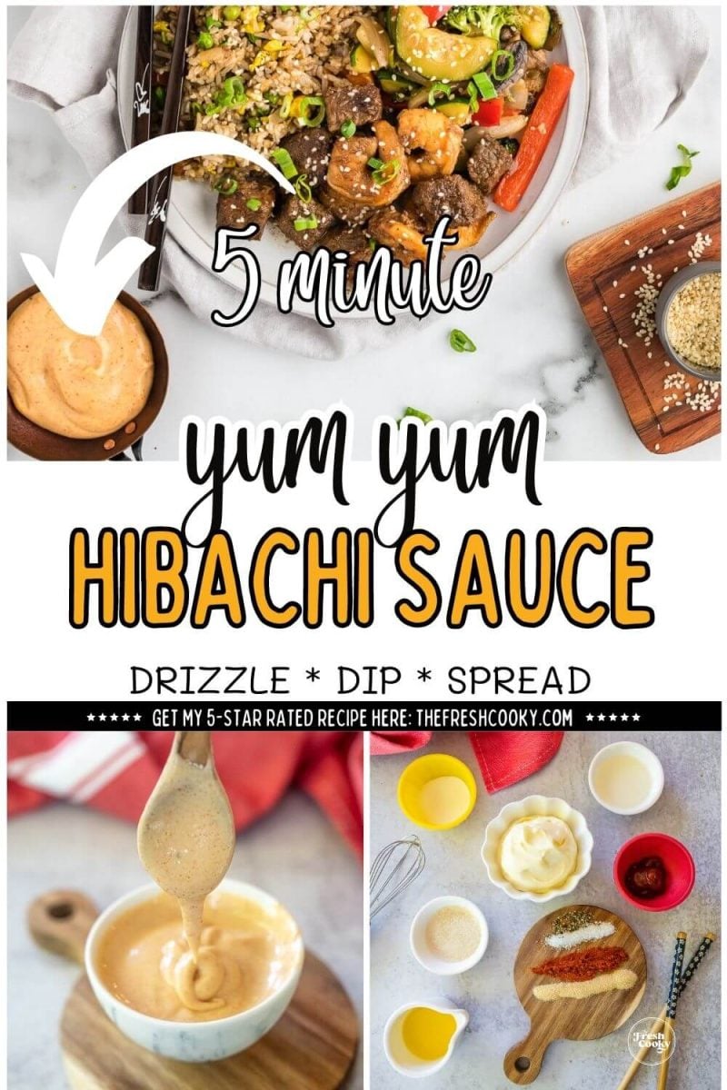 Best Hibachi Sauce Recipe (Yum Yum Sauce) • The Fresh Cooky