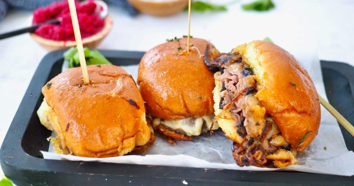 Easy Roast Beef Sliders Recipe