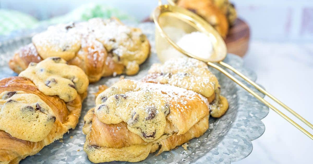 Tiktok Cookie Croissant Recipe Crookies • The Fresh Cooky 8317