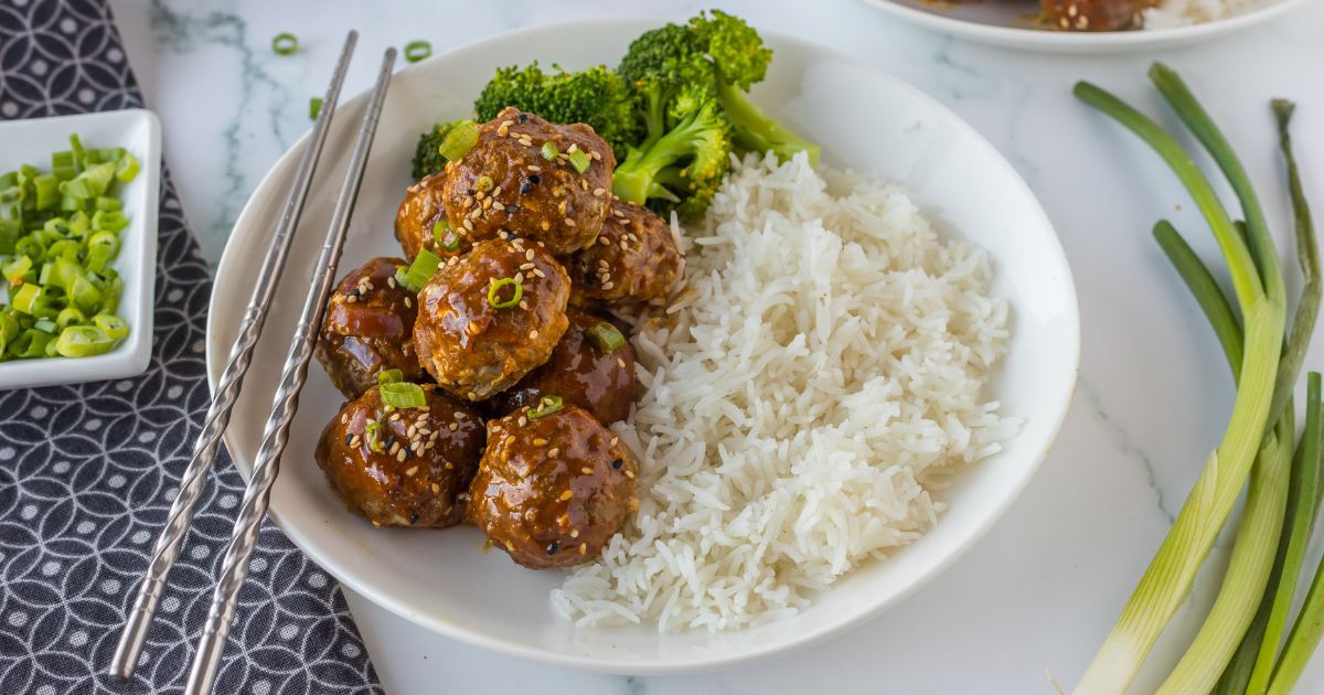 Easy Korean Meatballs Recipe (with Sweet Spicy BBQ Sauce) • The Fresh Cooky