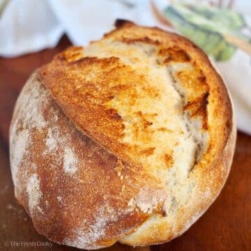 Basic Sourdough Bread Recipe